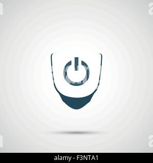 Vektor farbige abstrakte kreative Taste spielen eps Stock Vektor