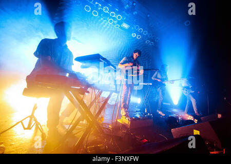 St. Petersburg, Florida, USA. 9. Oktober 2015. Toro y Moi führen am Landestheater in St. Petersburg, Florida am 9. Oktober 2015 © Brad Moore/ZUMA Draht/Alamy Live News Stockfoto