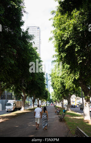 Ein Spaziergang in Tel Aviv, Israel Stockfoto