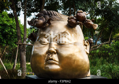 Kunstausstellung seine Kho Yai Kunstmuseum in Bangkok Thailand Stockfoto