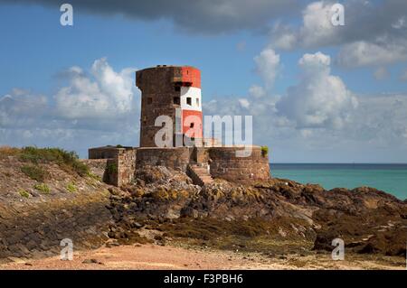 Der Strand von Archirondel, Jersey, Kanalinseln, Großbritannien Stockfoto