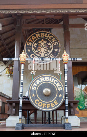 Starbucks Coffee-Shop, Ubud, Bali, Indonesien Stockfoto