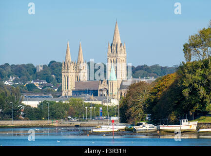 Die Kathedrale von Truro, Cornwall, UK Stockfoto