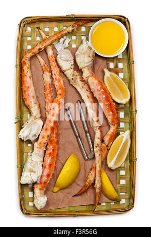 Snow Crab Legs Stockfoto