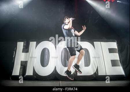 18. Juli 2015 - Raleigh, North Carolina; USA - führt Sänger HOODIE ALLEN live als seine 2015 Tour macht Halt in Walnut Creek Amphitheater mit Sitz in Raleigh. Copyright 2015 Jason Moore. © Jason Moore/ZUMA Draht/Alamy Live-Nachrichten Stockfoto