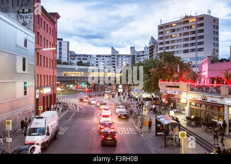 Kottbusser Tor, Kreuzberg, Berlin, Deutschland Stockfoto