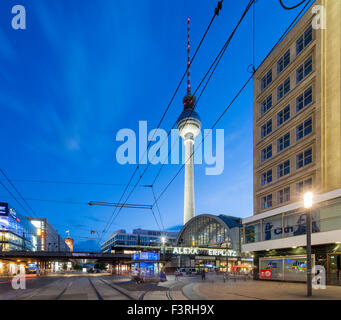 Alexanderplatz, Berlin, Deutschland Stockfoto
