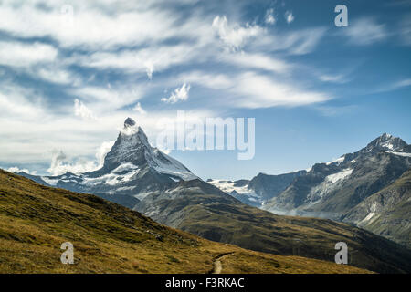 Matterhorn in der Schweiz Stockfoto