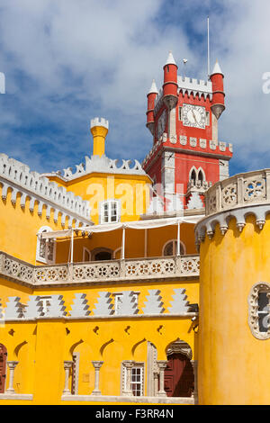 Pena Nationalpalast, Sintra, Portugal Stockfoto
