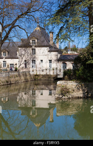 Schloss von Azay-le-Rideau, Indre-et-Loire, Frankreich Stockfoto