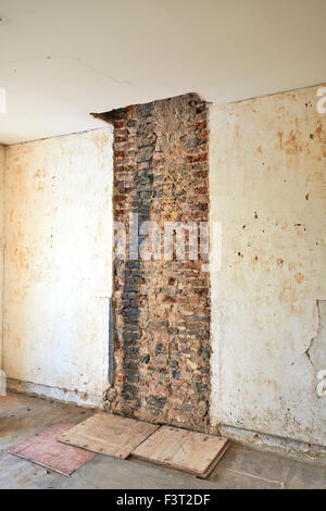 Heimwerken in der Phase der Abbruch vor der Renovierung Stockfoto