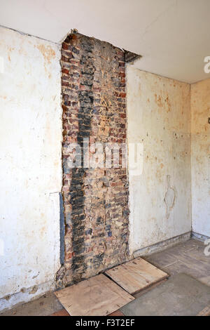 Heimwerken in der Phase der Abbruch vor der Renovierung Stockfoto