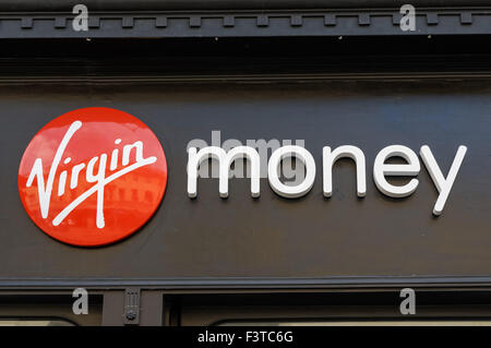 Virgin Money Shop in Oxford, Oxfordshire-England-Vereinigtes Königreich-UK Stockfoto