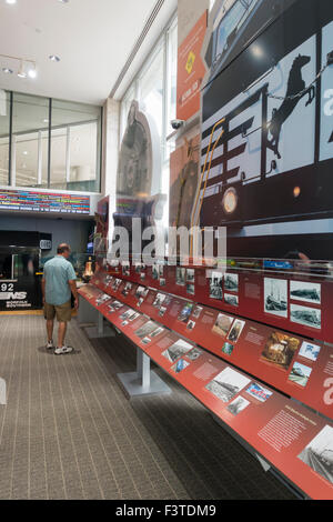 Norfolk Southern Railroad Museum in Norfolk Virginia Stockfoto