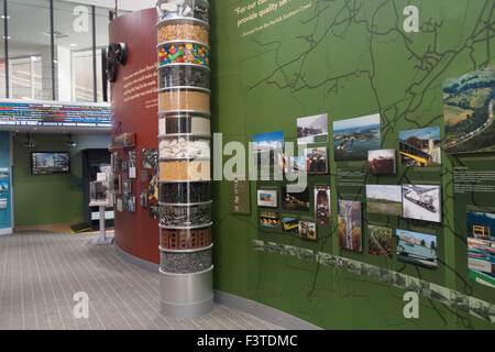 Norfolk Southern Railroad Museum in Norfolk Virginia Stockfoto