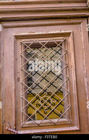 Details der historischen Architektur in der Altstadt in Wroclaw, Polen Stockfoto