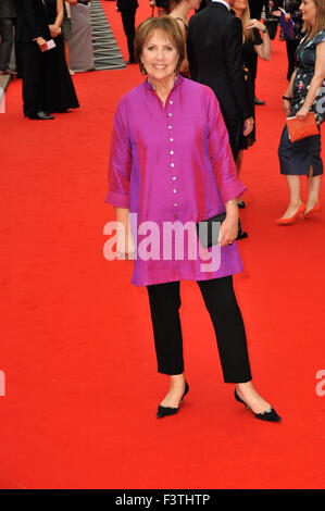 BAFTA Tribute: Downton Abbey im Richmond Theatre - Ankünfte mit statt: Penelope Wilton wo: London, Vereinigtes Königreich bei: 11. August 2015 Stockfoto