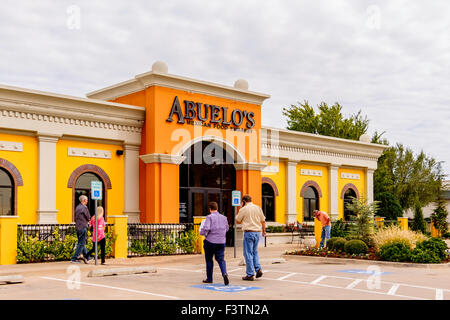 Abuelo des mexikanischen Essen Botschaft, ein Restaurant mit mexikanischer Küche in Oklahoma City, Oklahoma, USA. USA, VEREINIGTE STAATEN VON AMERIKA Stockfoto
