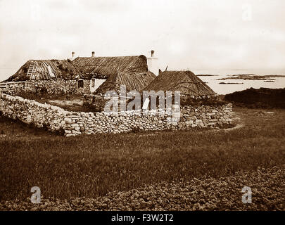 Ein wohlhabender Croft auf der Isle Of Skye - viktorianischen Zeit Stockfoto