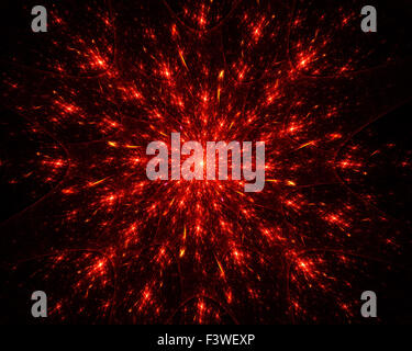 Sterne-burst Stockfoto