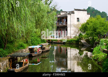 Die Ansicht der Wasserstadt in China Stockfoto