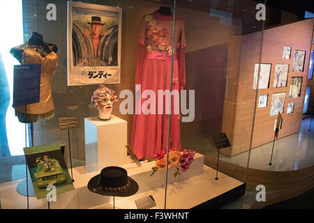 Exponate in der Australian Centre for the Moving Image (ACMI) am Federation Square, Melbourne. Stockfoto