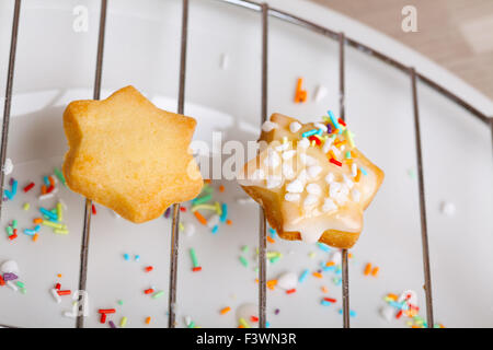 Weihnachtsplätzchen Selbst gemacht Stockfoto