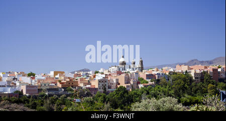 Agüimes auf Gran Canaria Stockfoto