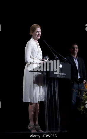 Nicole Kidman akzeptieren ihren Vanguard Award Stockfoto