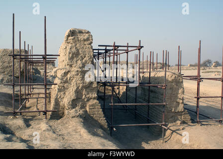 Große Palastruine in Gaochanmg, China Stockfoto