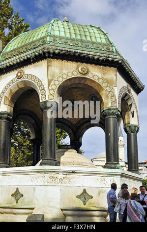 Deutscher Brunnen (Istanbul) Stockfoto