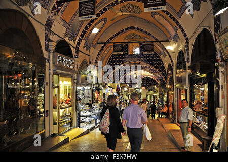 Der große Basar in Istanbul Stockfoto