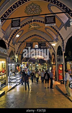 Der große Basar in Istanbul Stockfoto