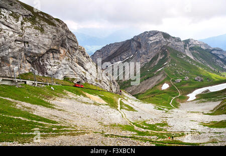 Pilatus Berg. Schweiz Stockfoto