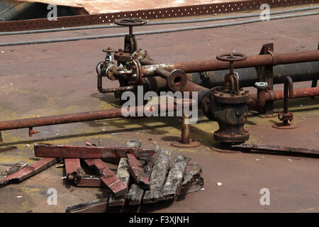 Altes Schiff - nah, Stockfoto