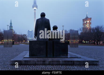 Marx-Engels-Forum, Berlin, Deutschland Stockfoto