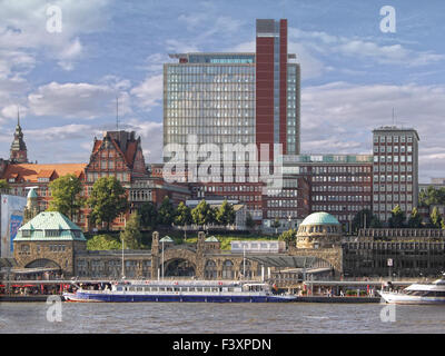 Hamburg-Piers Stockfoto