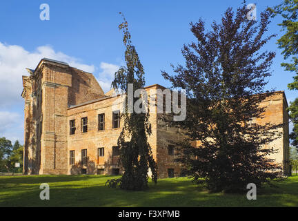 Ruine Dahme Schloss, Dahme/Mark, Brandenburg Stockfoto