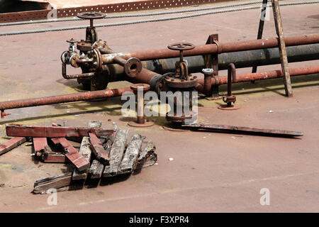 Altes Schiff - nah, Stockfoto