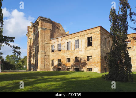 Ruine Dahme Schloss, Dahme/Mark, Brandenburg Stockfoto