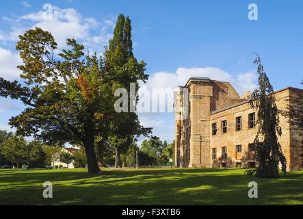 Ruine Dahme Schloss, Dahme/Mark, Brandenburg Stockfoto