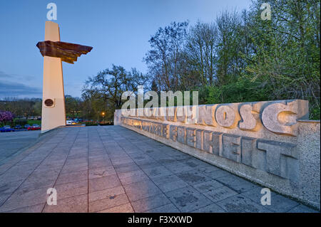 Denkmal für die polnischen Soldaten, Berlin Stockfoto