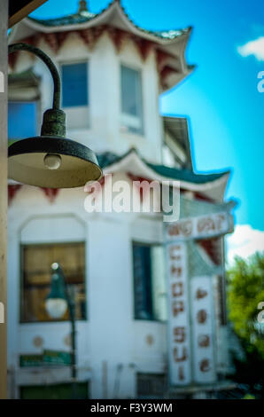 Chinatown In einer US-Stadt Stockfoto