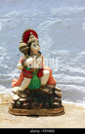Statu von Lord hanuman Stockfoto