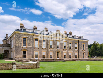 Die Rückseite des Althorp House, Sitz der Earl Spencer und Kindheit Zuhause von Diana Princess of Wales, Northamptonshire, England, UK Stockfoto