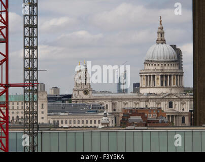 Tate Modern Neubau im Bau Stockfoto