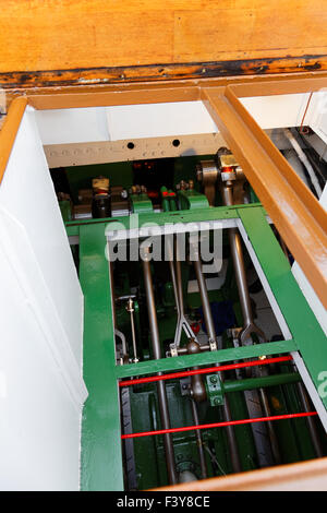 Das Tretboot Dampfer "Kingswear Castle" bei Dartmouth Devon UK. Stockfoto