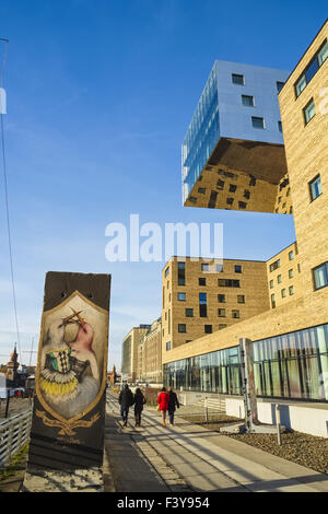 Segment der Berliner Mauer, Berlin Stockfoto