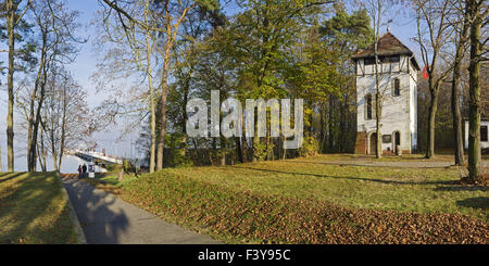 Wendenturm Turm am Mueggelsee-See, Berlin Stockfoto