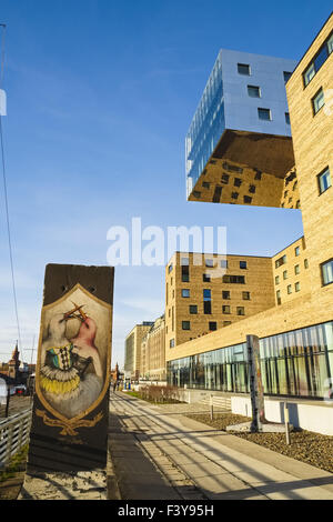 Segment der Berliner Mauer, Berlin Stockfoto
